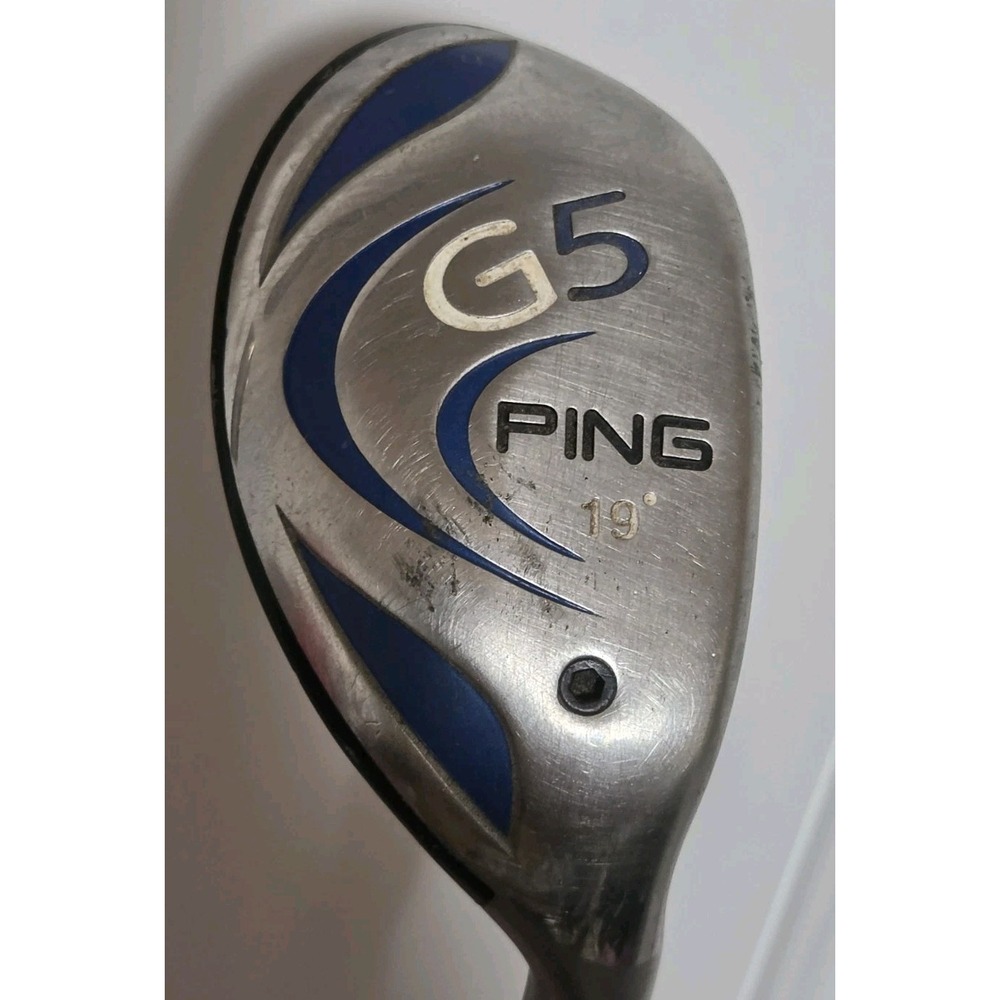 Ping G5 19° 3H RH 40 in TFC 100H Regular Tip Flex Shaft Regular Flex Golf Club